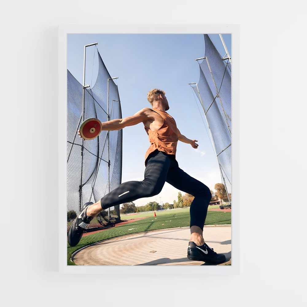 Poster Kevin mayer – affiche Athlétisme (vue 3)